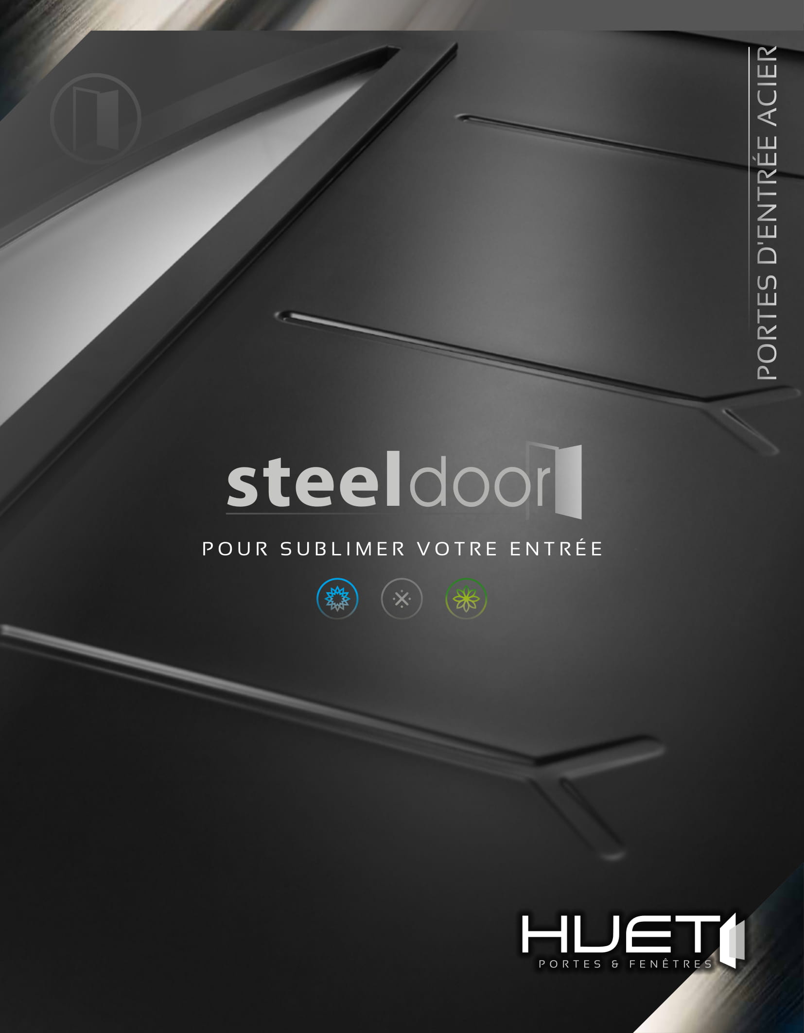 HUET - Porte entrée STEELDOOR